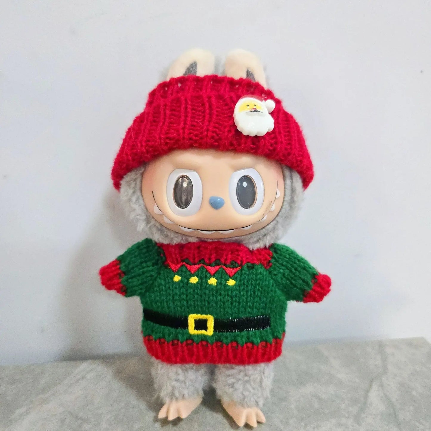 Christmas Knitted Sweater Outfit - Labubu Collection