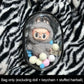 Colourful Clear Doll Display Bag - Labubu Collection