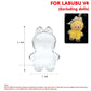 Clear Protective Display Case - Labubu Collection
