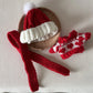 Festive Sweater & Scarf Set (Christmas Edition) - Labubu Collection