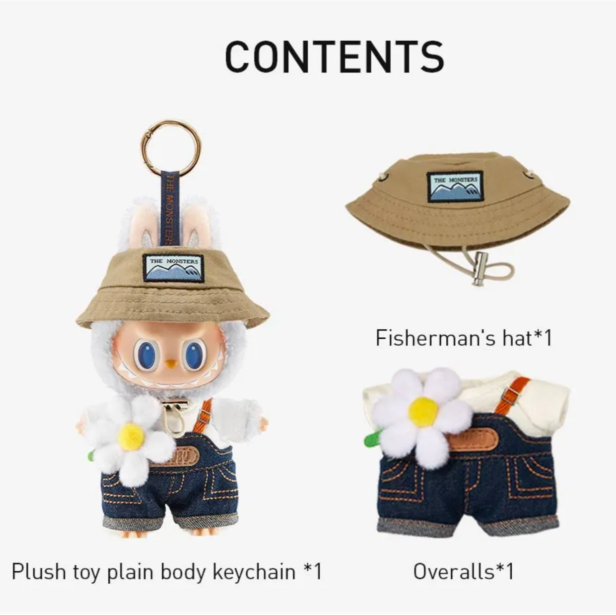 POP MART - Labubu The Monsters - Fall in Wild Series - Vinyl Plush Pendant