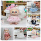 Pastel Party Dress with Bow - Labubu Collection