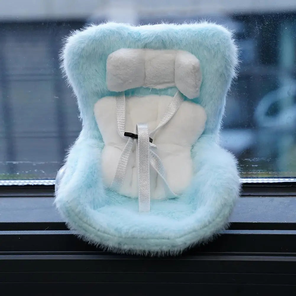 Mini Fluffy Car Safety Seat – Labubu Collection