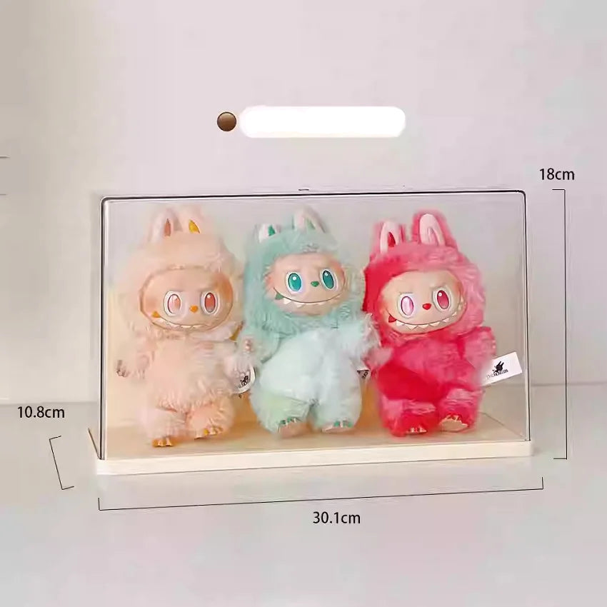 Stackable Clear Display Box - Labubu Collection