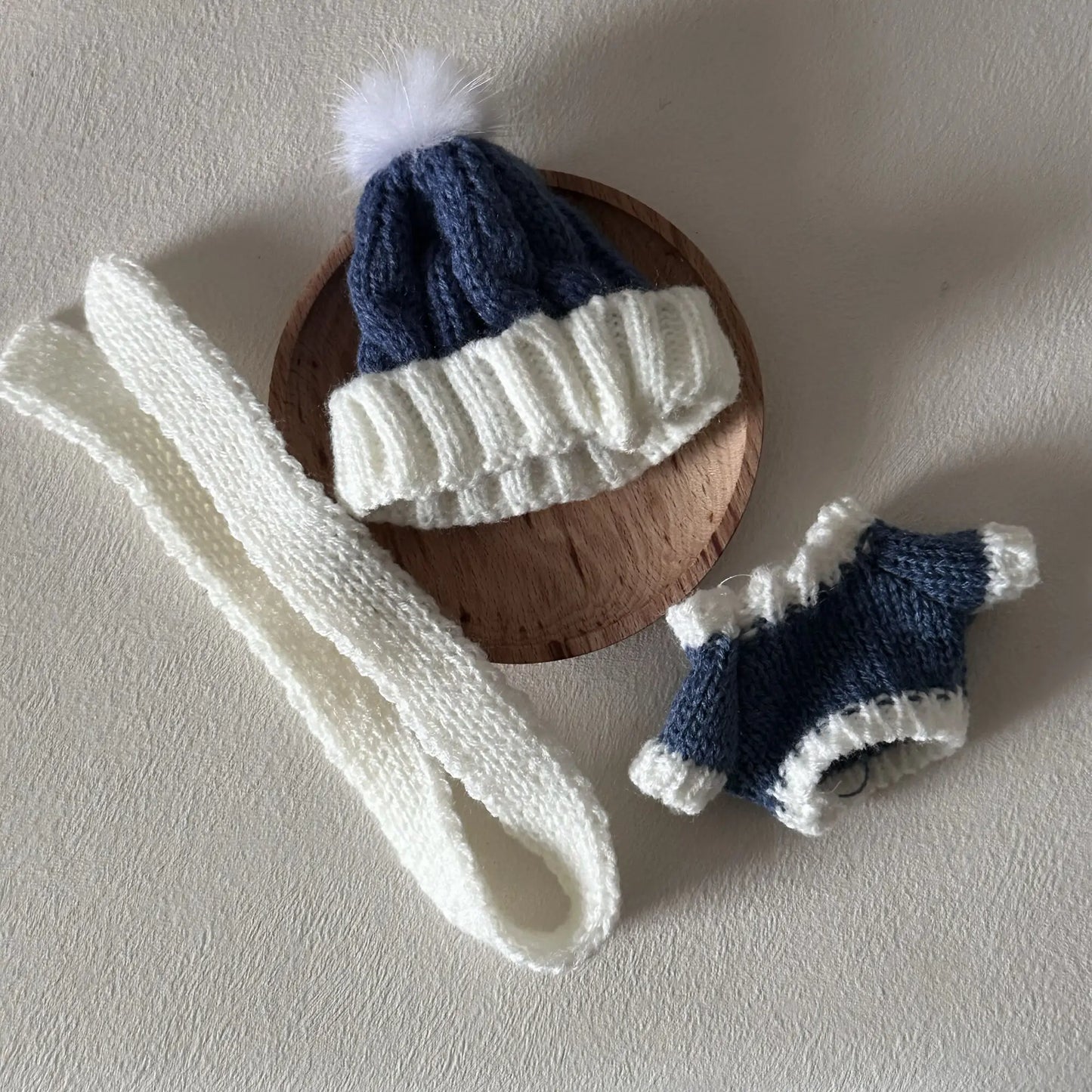 Festive Sweater & Scarf Set (Christmas Edition) - Labubu Collection